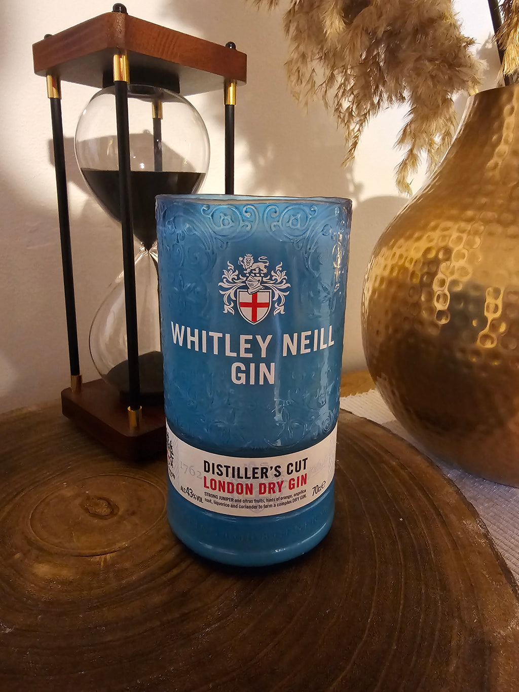 🫐 Blueberry & Vanilla Whitley Neill Gin Bottle Candle