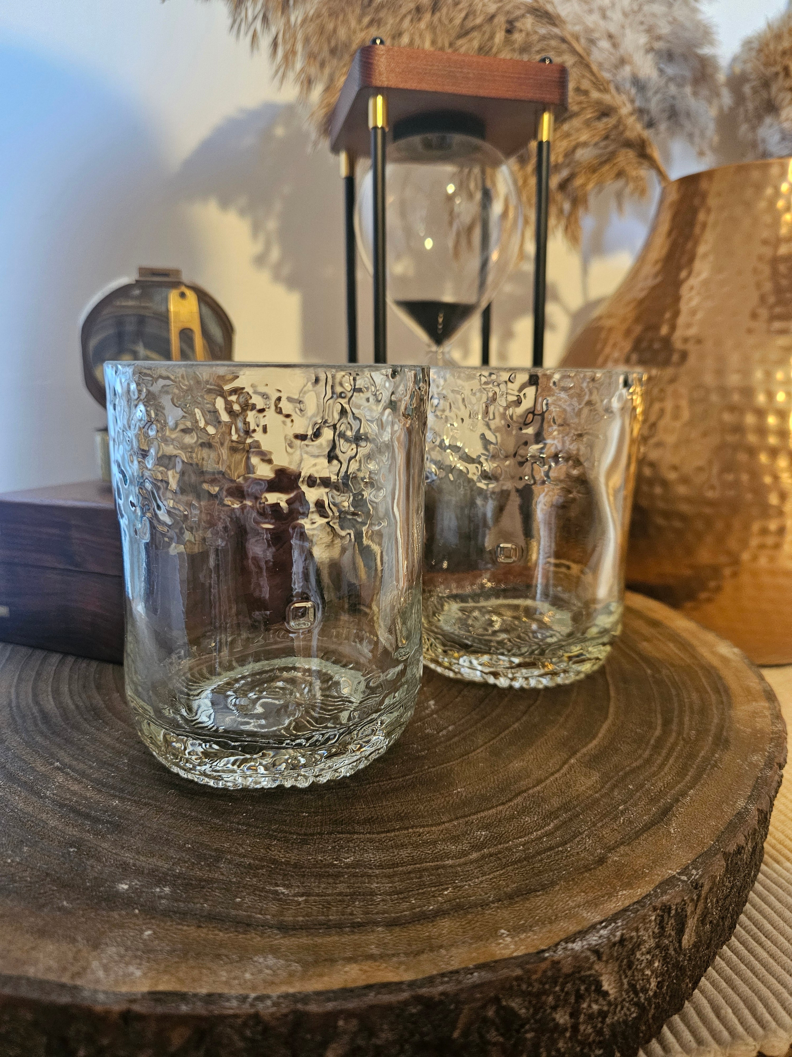 Handmade Upcycled Whitby Gin and Tonic Glasses - Genie Of Gins