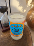 Limited Edition Malfy Gin Bottle Candle – Plum Rose & Patchouli