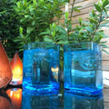 Handmade Upcycled Bombay Sapphire Gin and Tonic Glasses - Genie Of Gins