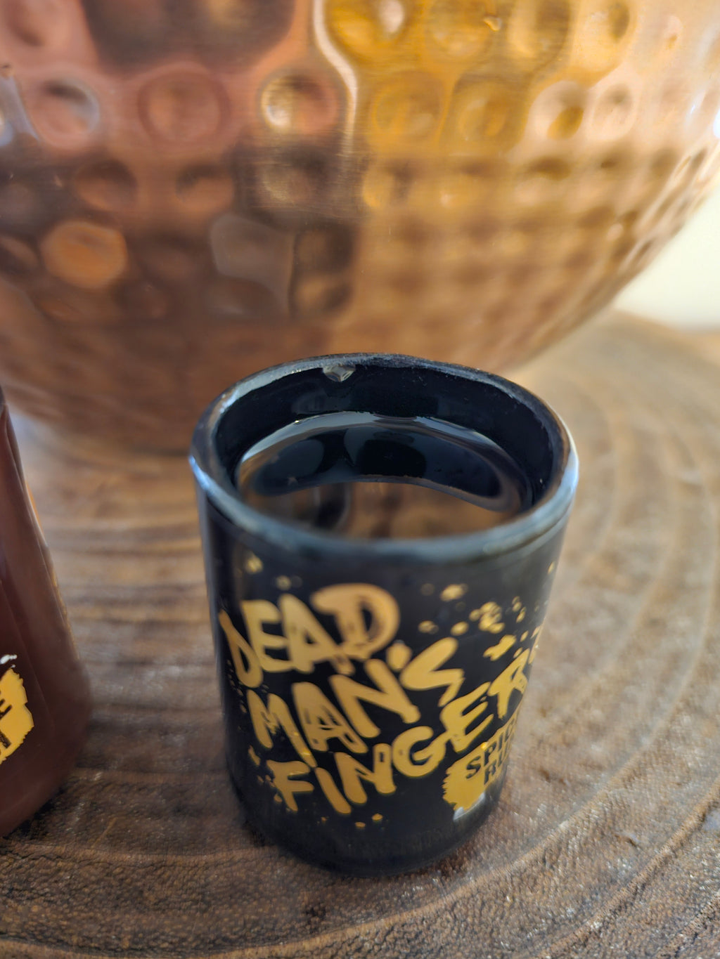 Handmade Upcycled Dead Man's Fingers Shot Glasses - Genie Of Gins