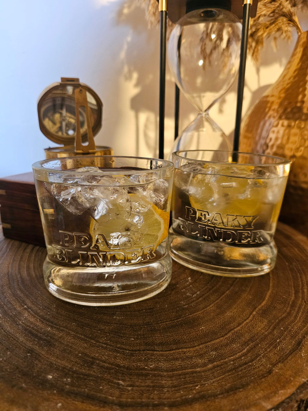 Handmade Upcycled Peaky Blinders Gin and Tonic Glasses - Genie Of Gins