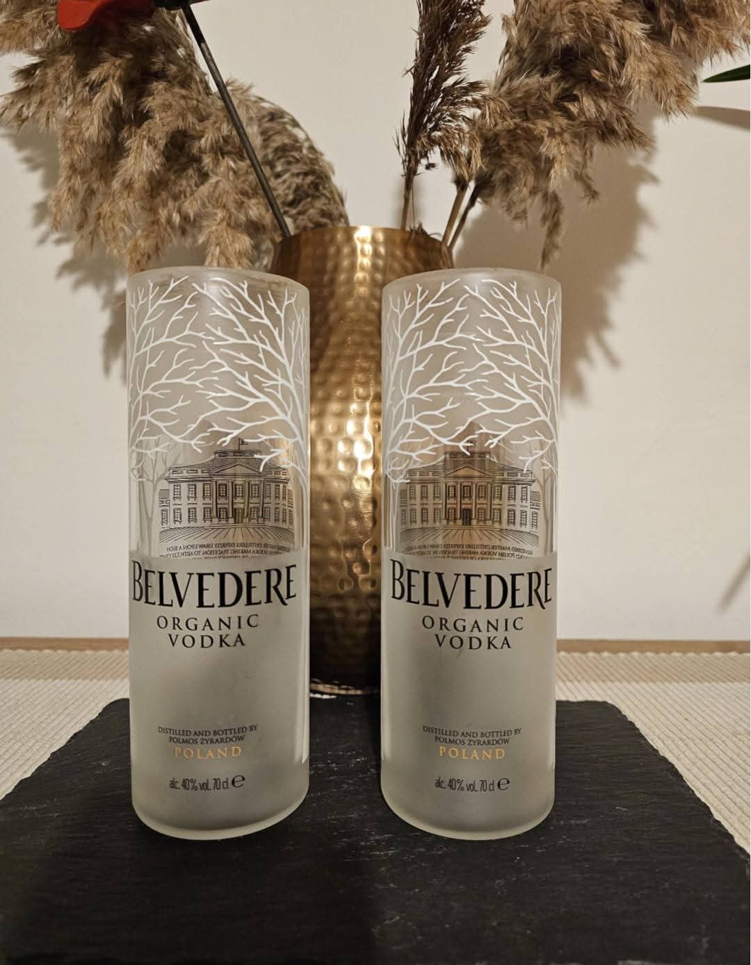 Handmade Belvedere Vodka Highball Glasses