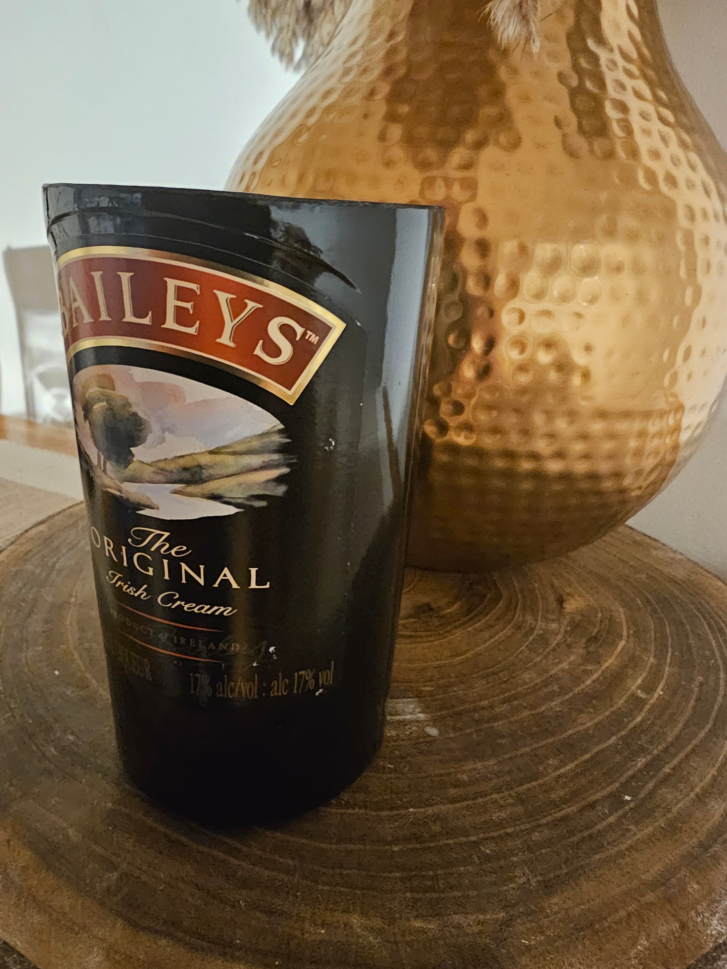 Handmade 1L Baileys Bottle Lily of the Valley Scented Candle