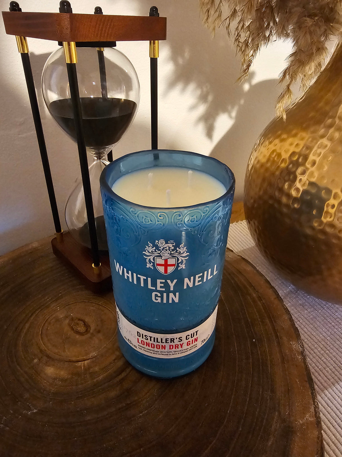 🫐 Blueberry & Vanilla Whitley Neill Gin Bottle Candle