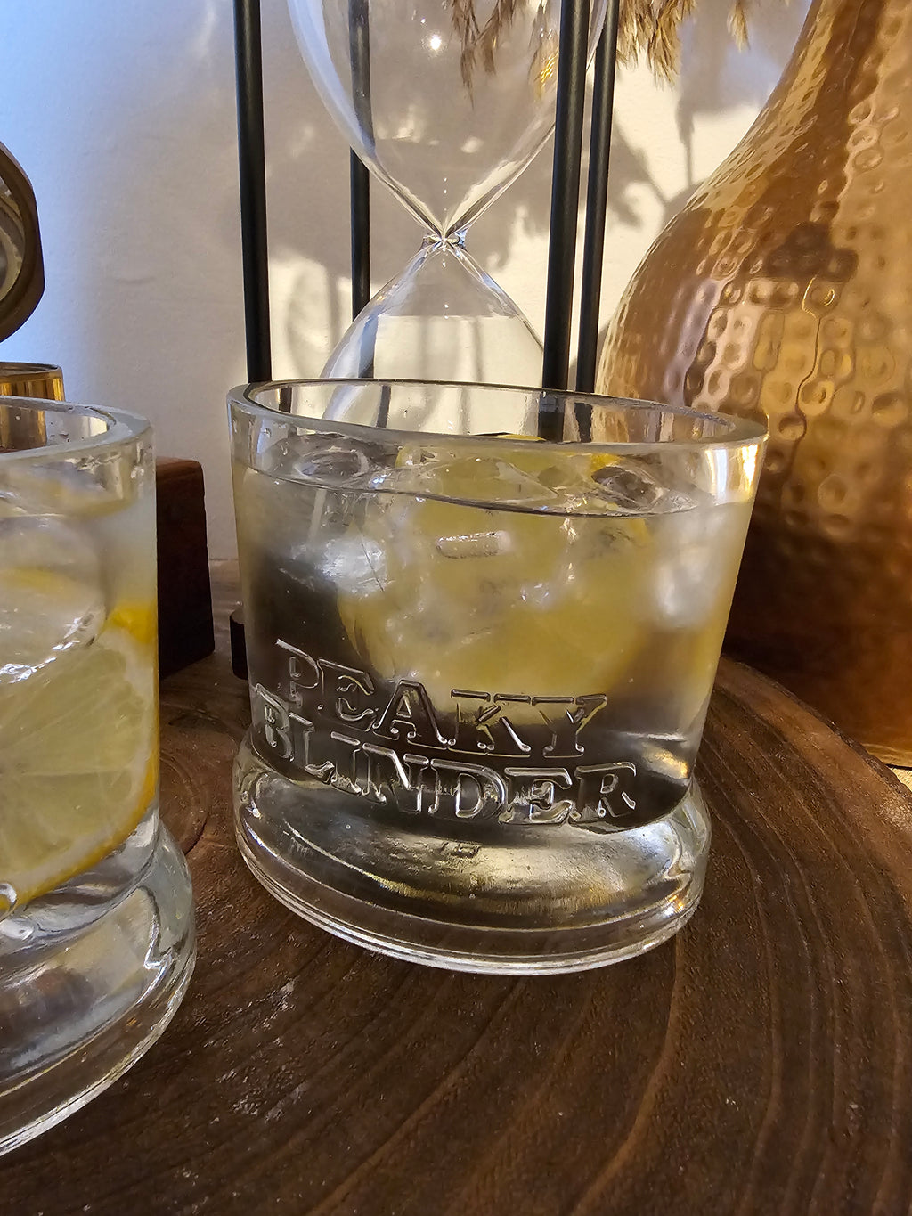 Handmade Upcycled Peaky Blinders Gin and Tonic Glasses - Genie Of Gins