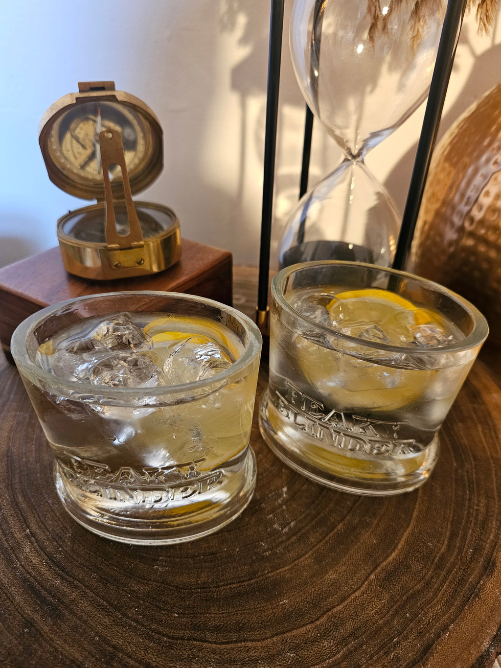 Handmade Upcycled Peaky Blinders Gin and Tonic Glasses - Genie Of Gins