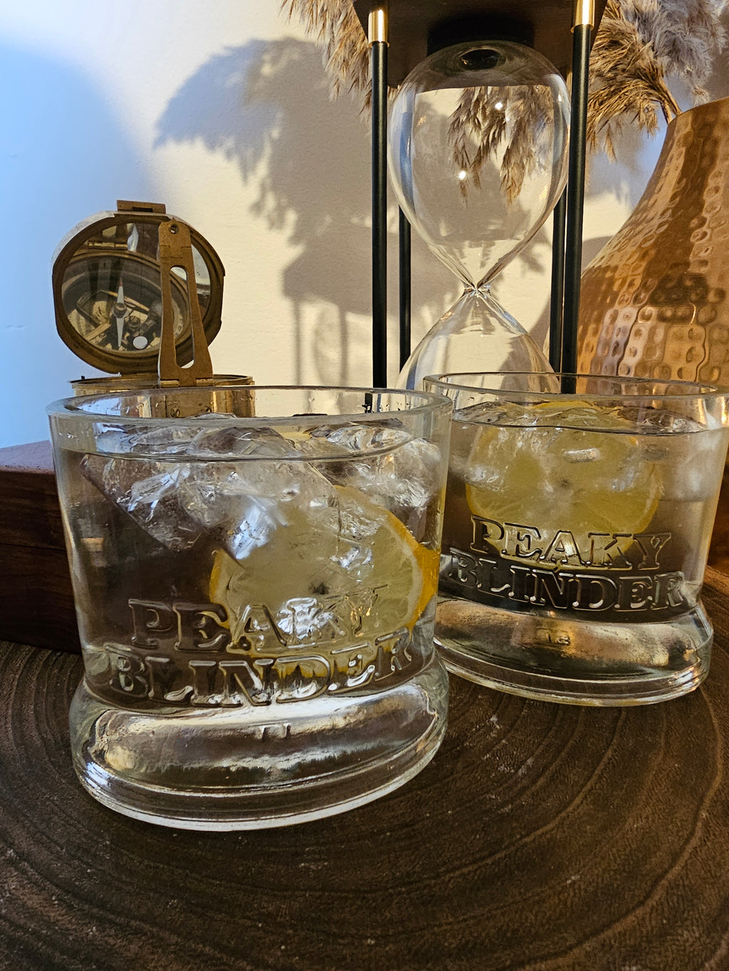 Handmade Upcycled Peaky Blinders Gin and Tonic Glasses - Genie Of Gins
