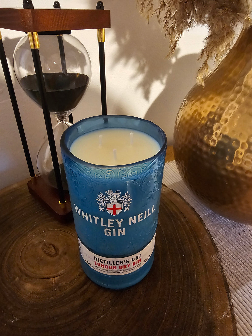 🫐 Blueberry & Vanilla Whitley Neill Gin Bottle Candle