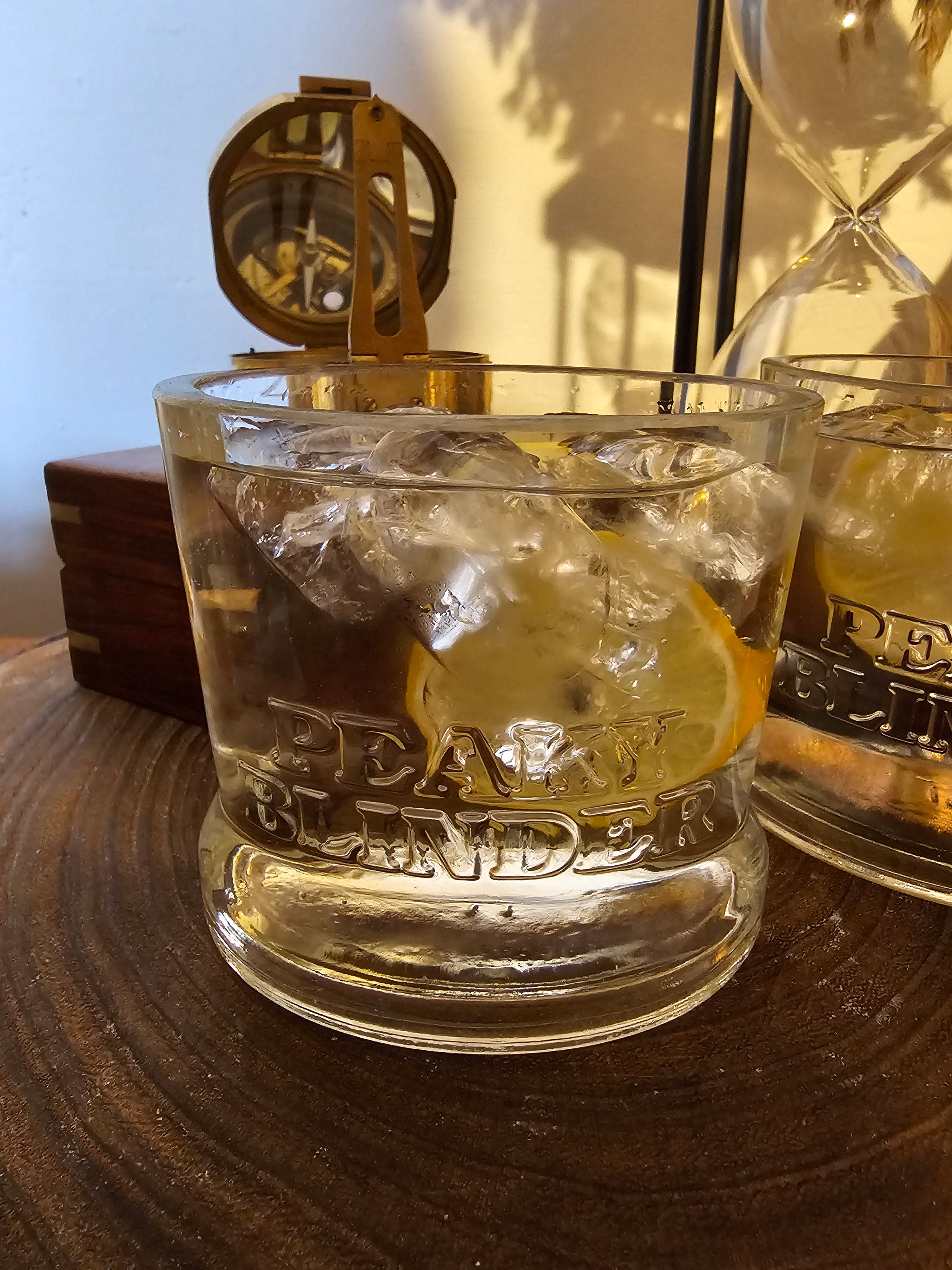 Handmade Upcycled Peaky Blinders Gin and Tonic Glasses - Genie Of Gins