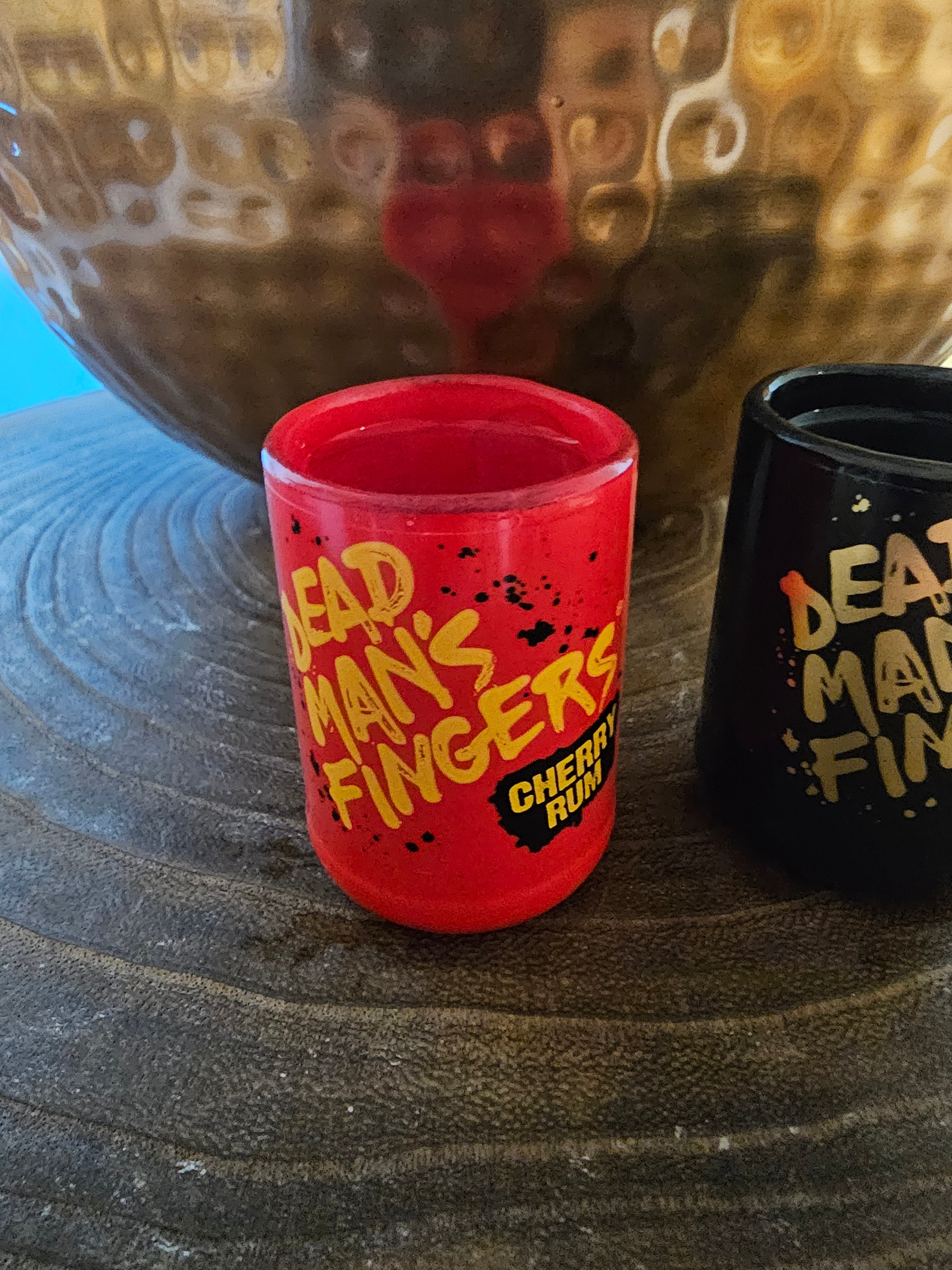 Handmade Upcycled Dead Man's Fingers Shot Glasses - Genie Of Gins